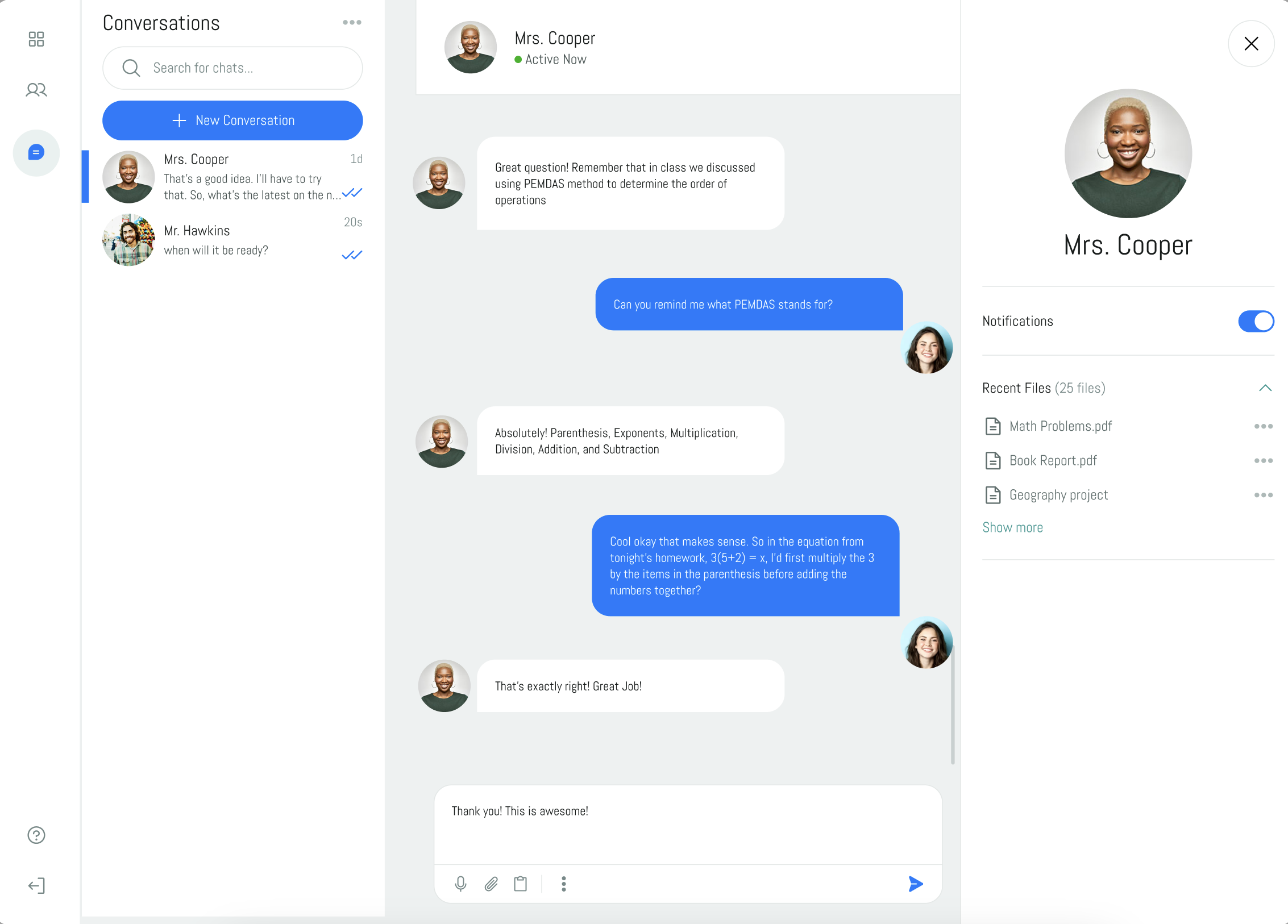 Platform Screenshot